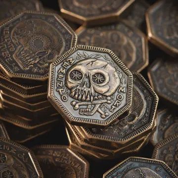 Memento Mori | Memento Vivere Reminder Bronze Coin