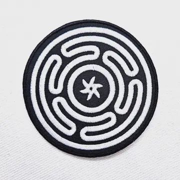 Hecate&#39;s Wheel Iron On Patch