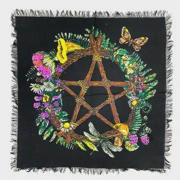 Pentagram Altar Cloth (24 X 24 in.)