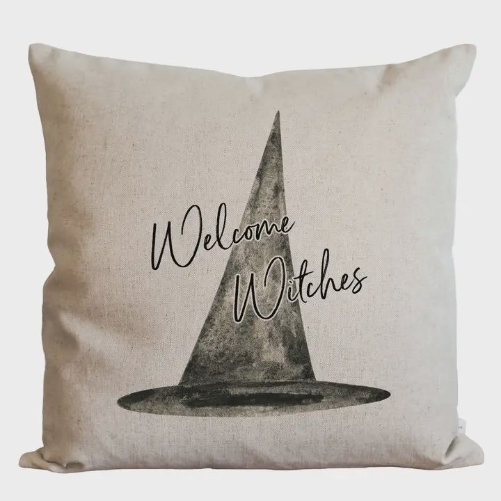 Welcome Witches Pillow Cover