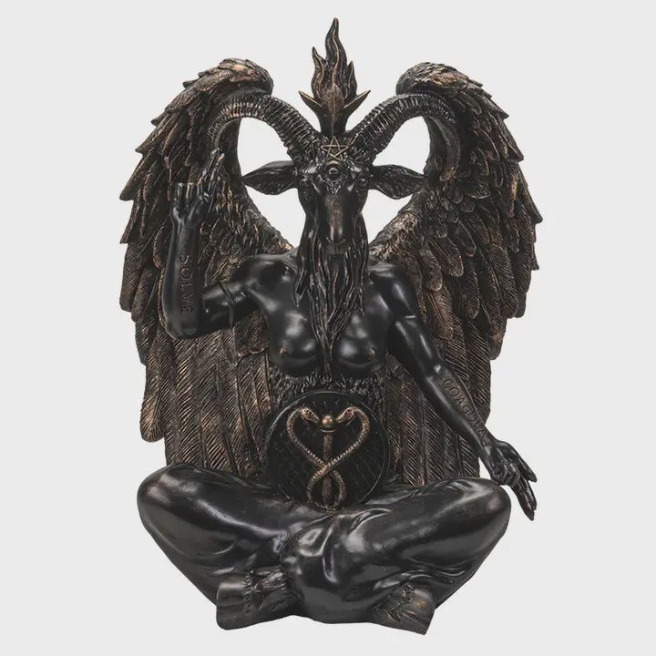 Baphomet Statue 24 Inch Halloween Decor