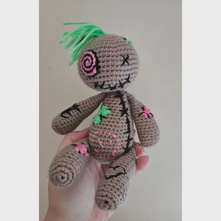 Crochet Cute Voodoo Doll