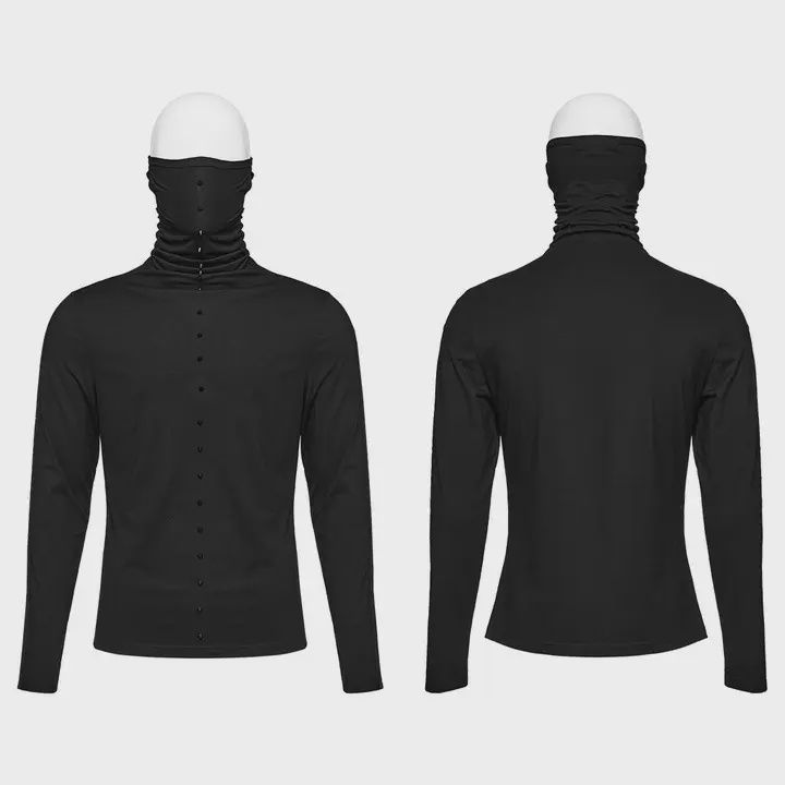 Punk Rave Atlas Mens Long Sleeve Top