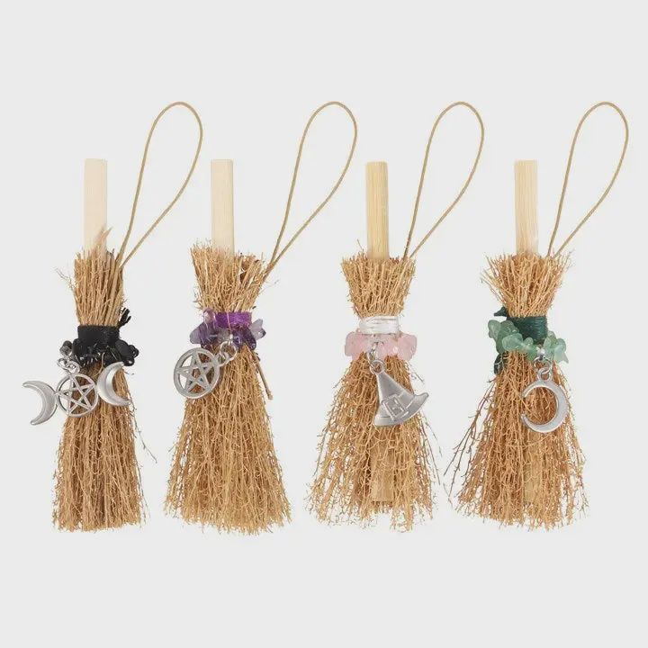 Lucky Crystal Broomstick