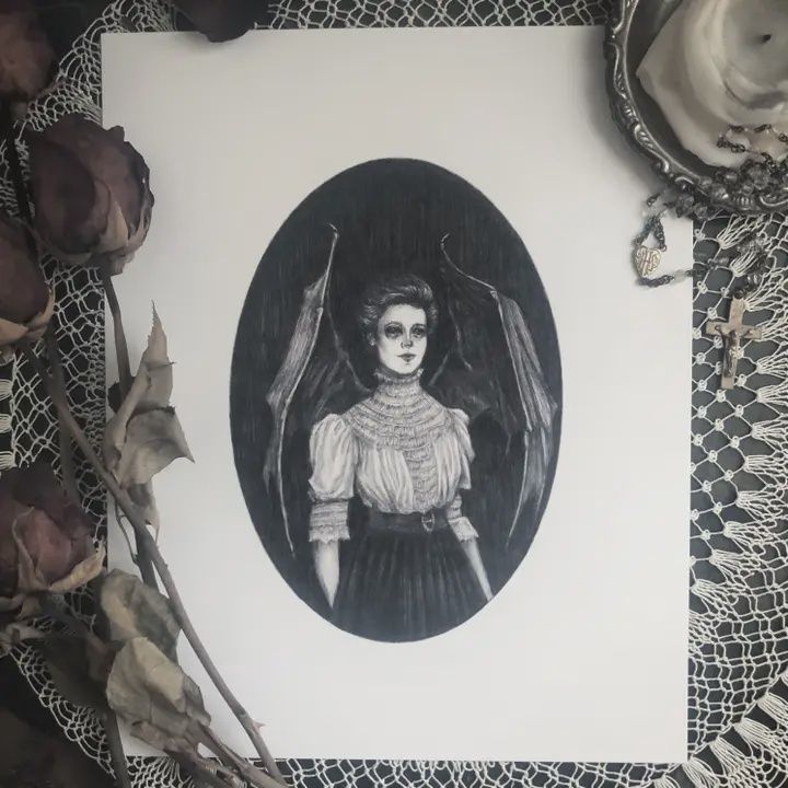 winged demoness