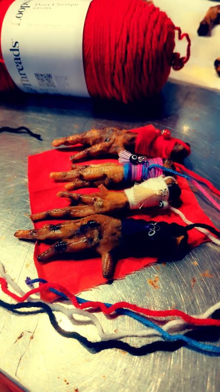 Miss Shannon Protection Chicken Foot