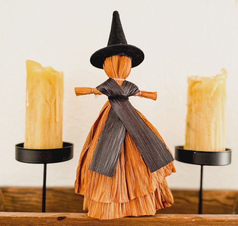 Witch Corn Husk Doll / Samhain Folk Poppet *Limited Time* | Dress
