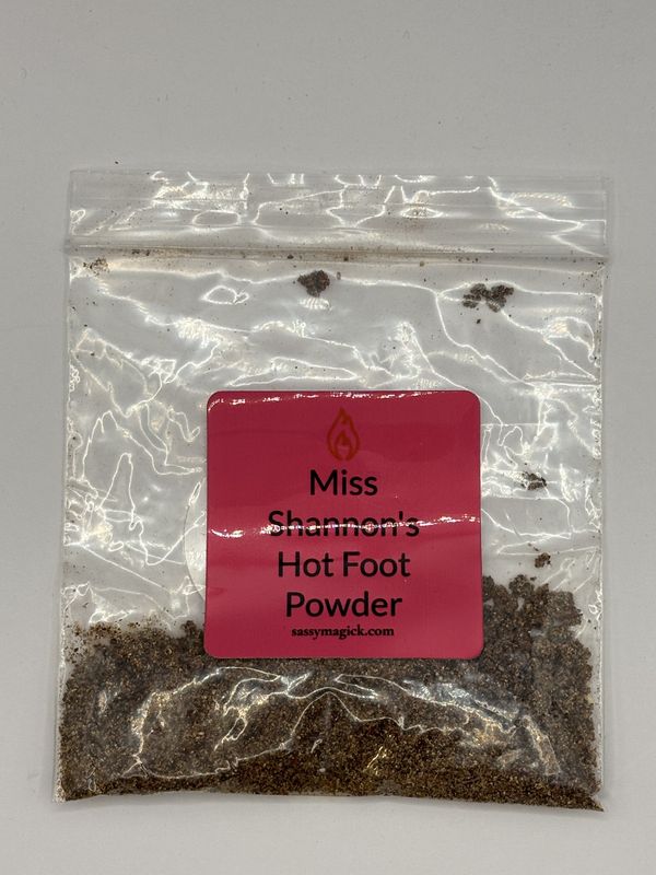 Miss Shannon&#39;s Hot Foot Powder (Hotfoot, Hot-Foot)