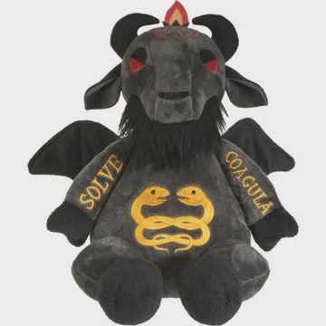 Witchy Plushies, Name: Baphomet Stuffed Plushie