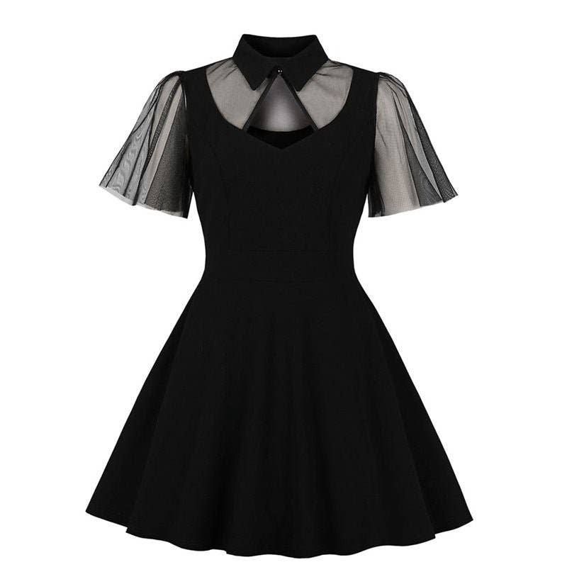 Witch Academy Dress, Color: Black, Size: S
