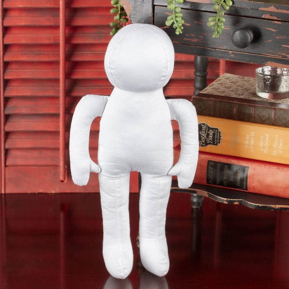 12" Cotton Muslin Stuffed Doll Body Bpdy