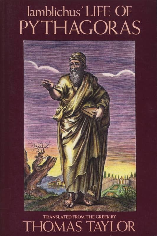 Iamblichus' Life of Pythagoras by Thomas Taylor
