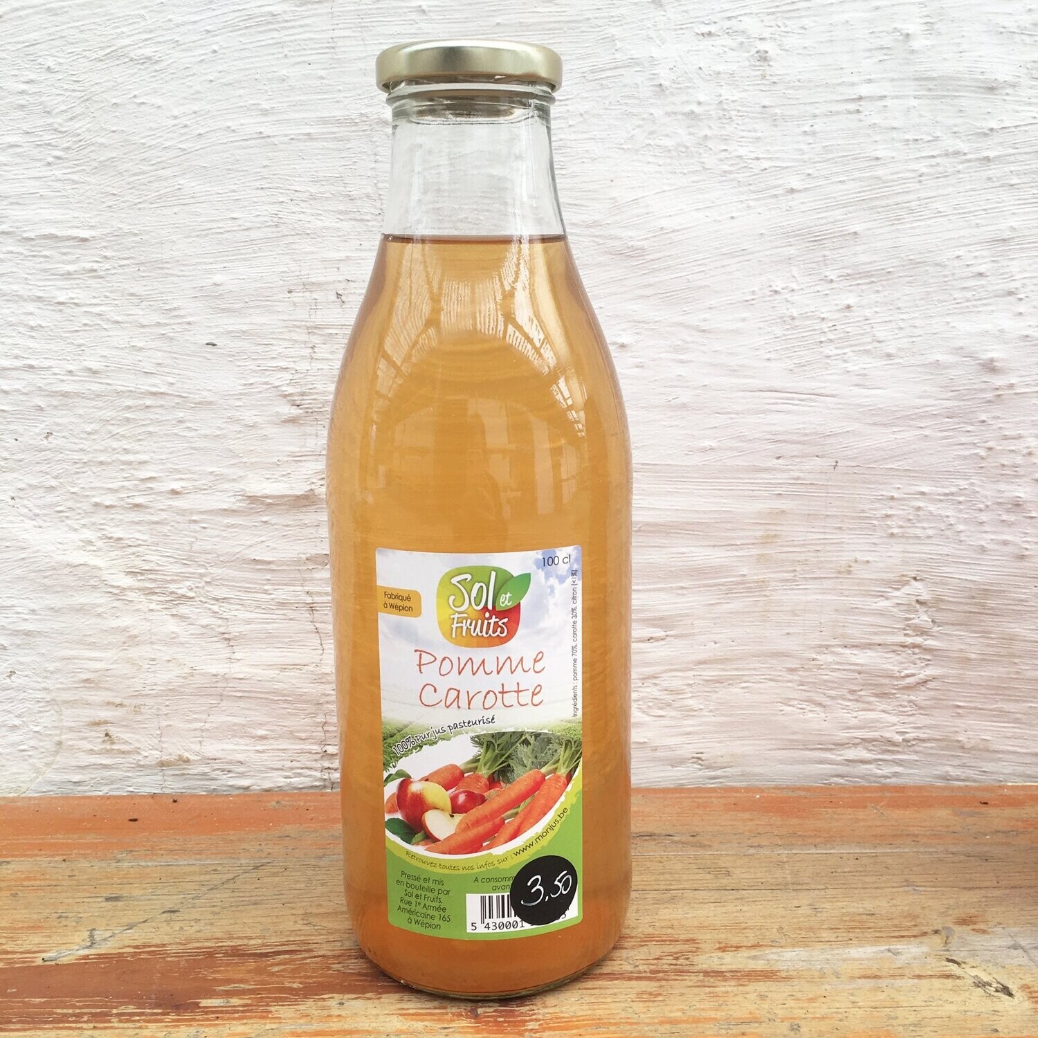 Jus pomme 1L - SOL&FRUITS