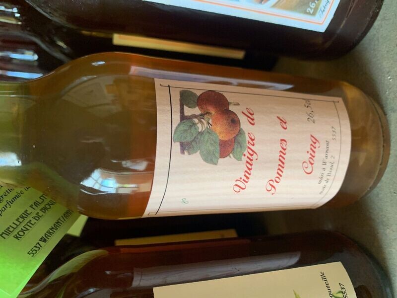 Vinaigre pomme coings- M.WARNANT