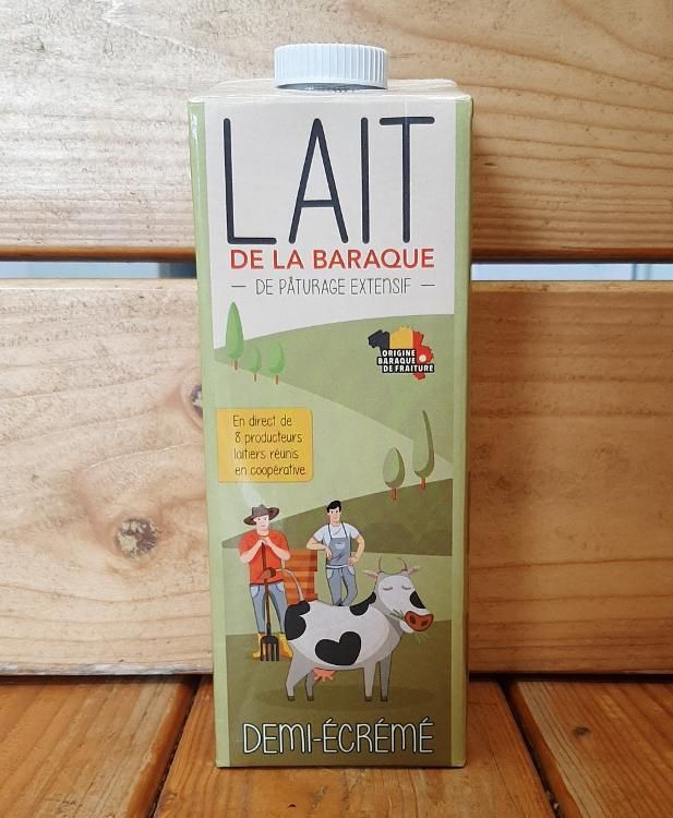 LAIT DEMI ECREME 1L LAIT DEMI ECREME 1L
