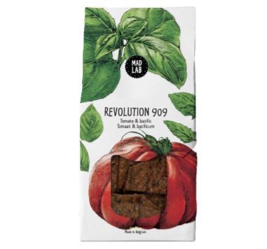 Crackers - Tomates séchées et basilic - MAD LAB