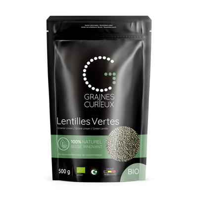 Lentilles vertes - G.DE CURIEUX 500GR
