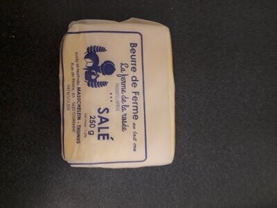 Beurre salé 250 gr - F. DE LA ROSEE