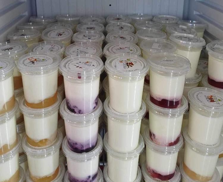 Yaourt chèvre - Poire/banane - COCOTTES BIO