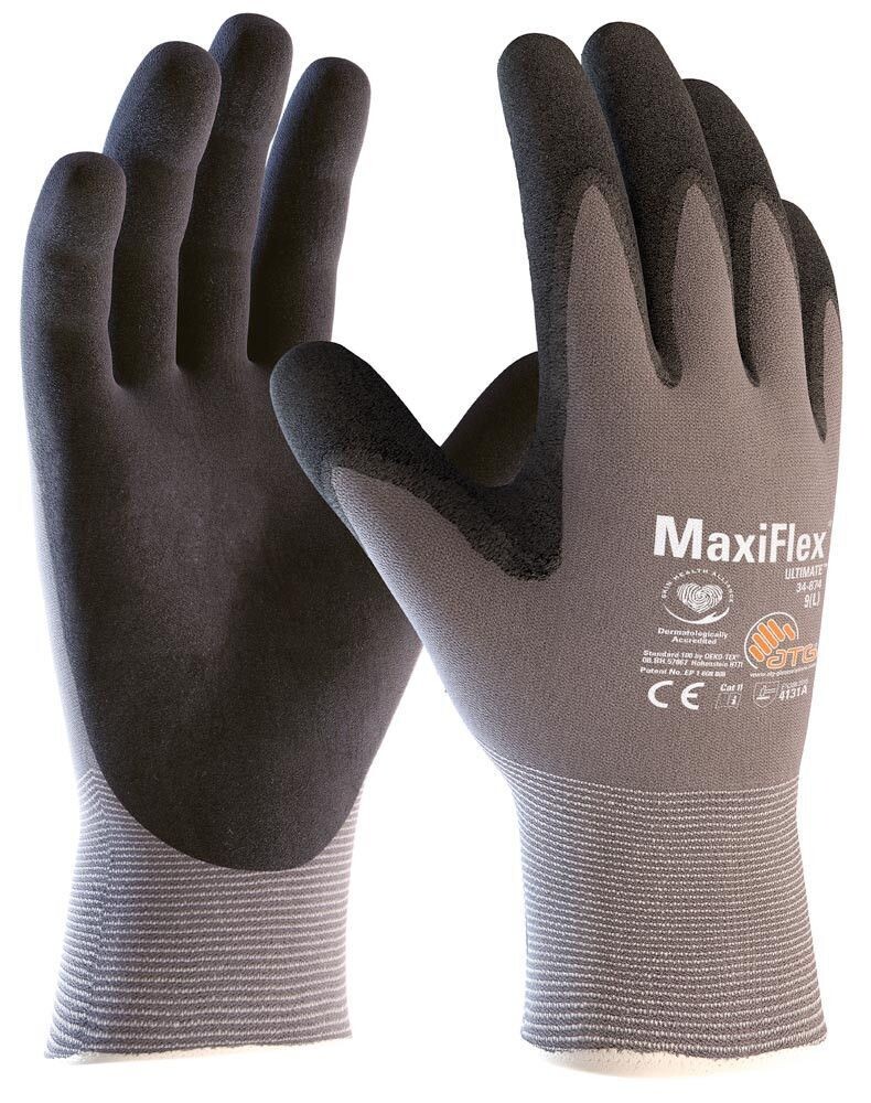 MaxiFlex Ultimate 34-874 Montage Handschuh