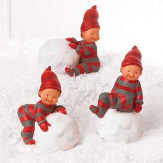 Snøballnisser 3 pk