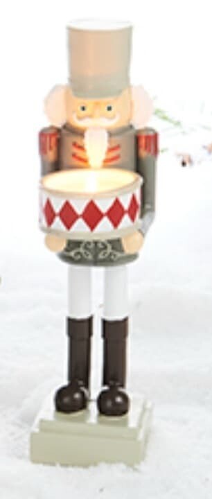 Nøtteknekker Grå 22 cm