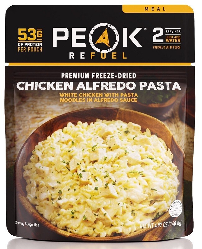 Peak Refuel Chicken Alfredo Pasta