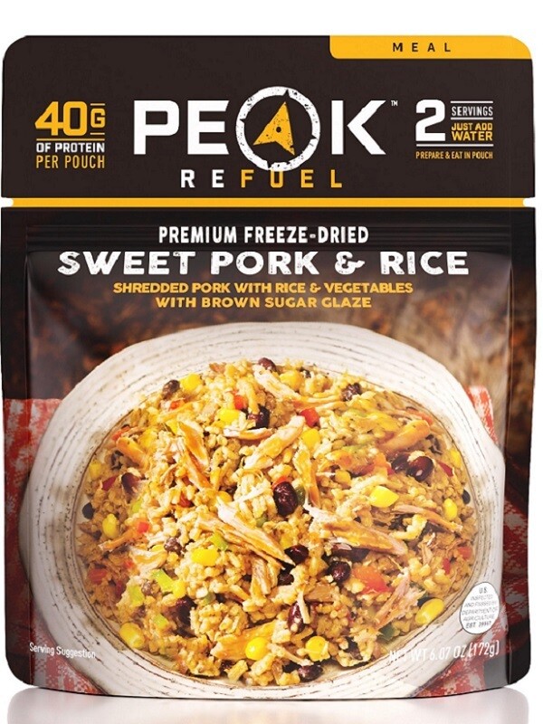 Peak Refuel Sweet Pork &amp; Rice