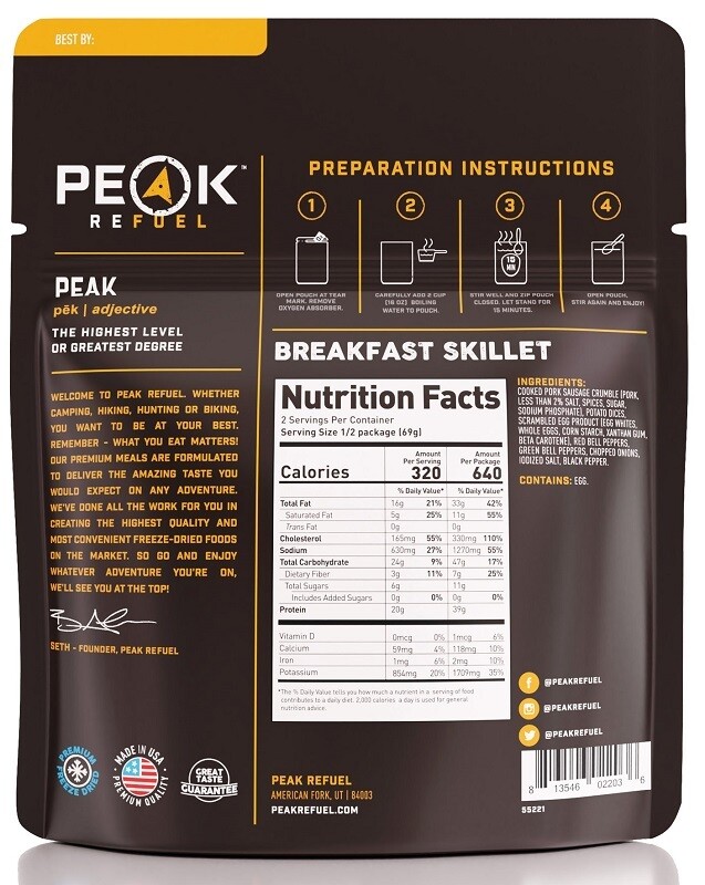 Peak Refuel Breakfast Skillet