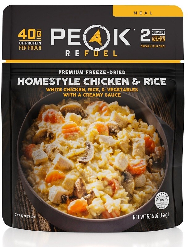 Peak Refuel Homestyle Chicken &amp; Rice