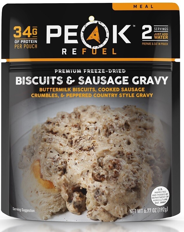 Peak Refuel Biscuits &amp; Sausage Gravy