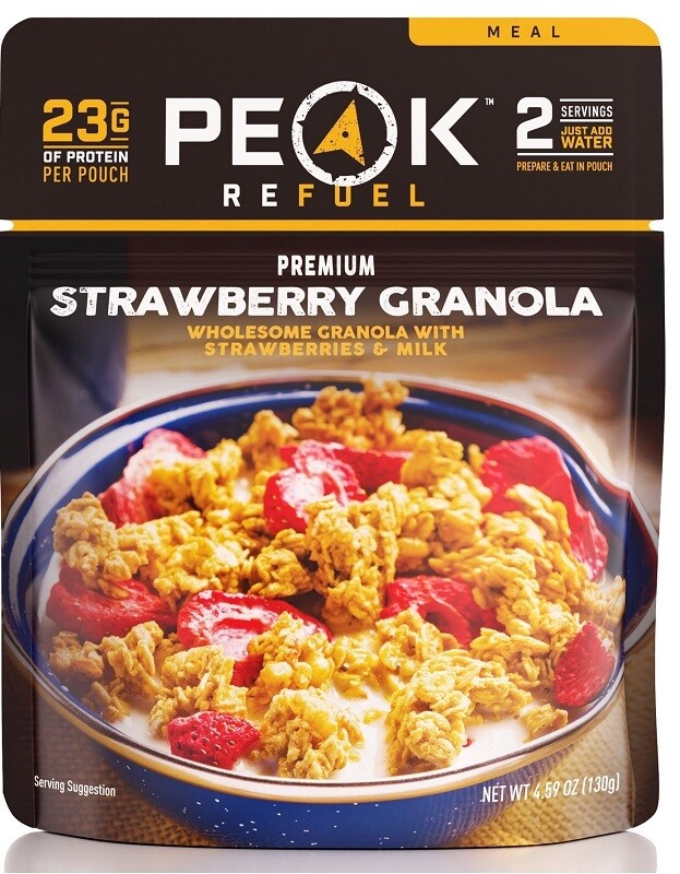 Peak Refuel Strawberry Granola