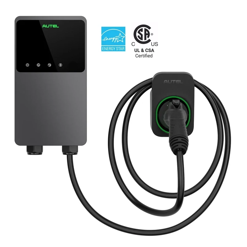 AUTEL MaxiCharger AC Elite Home 50A - EV Charger w/Separate Holster