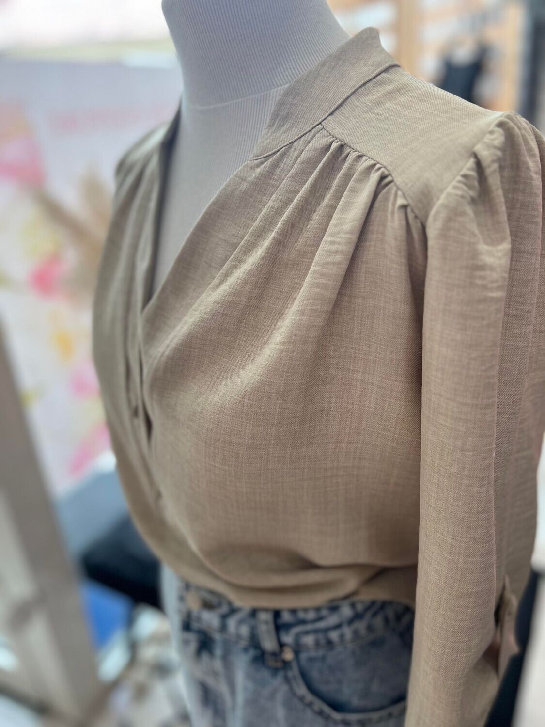 Chemisier Beige S
