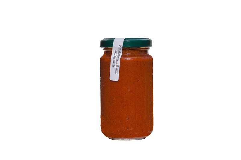 CREMA DI POMODORI SECCHI VASETTO DA 180 GR.