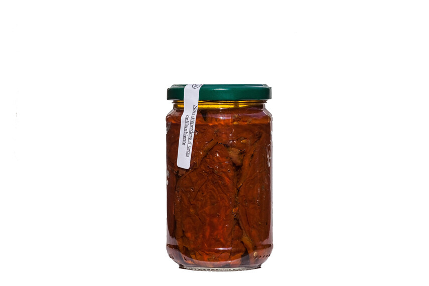 POMODORI SECCHI SOTT'OLIO VASETTO DA 540 GR.
