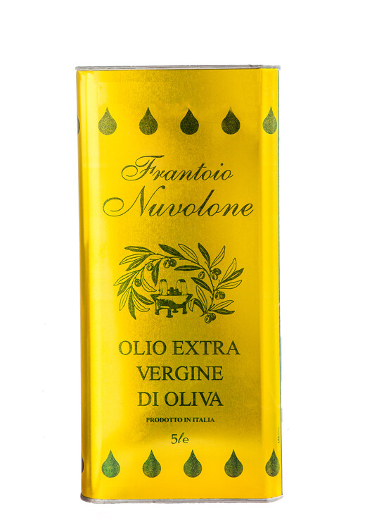 OLIO EXTRAVERGINE DI OLIVE TAGGIASCHE LATTINA DA 5 L.