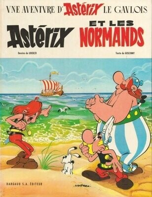 ASTÉRIX   - (T.09) ASTÉRIX ET LES NORMANDS
E.O. 1966
Quasi Neuf (9,5/10)
UDERZO / DARGAUD