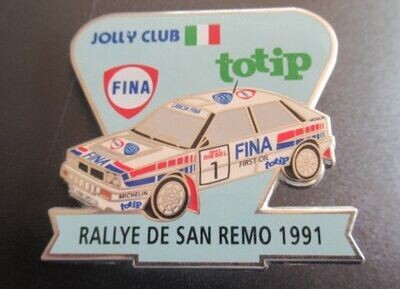 PIN'S LANCIA - DELTA HF (02)
RALLYE SAN REMO 91