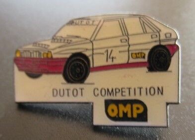 PIN'S LANCIA - DELTA HF (17)
DUTOT COMPÉTITION OMP