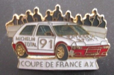 PIN'S CITROËN - AX (04)
COUPE DE FRANCE AX 91
DÉMONS & MERVEILLES