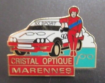 PIN'S CITROËN - AX (13)
CRISTAL OPTIQUE MARENNES