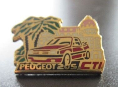 PIN'S PEUGEOT - 205 CTI (32)