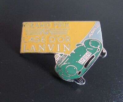 PIN'S - (05)
GRAND PRIX L'AGE D'OR LANVIN