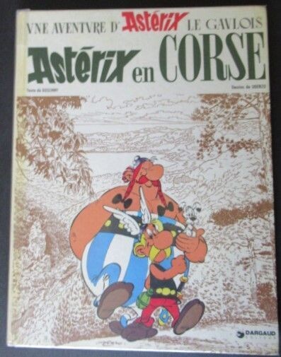 ASTÉRIX   - (T.20) ASTÉRIX EN CORSE
E.O. 1973
TBE (8/10)*
UDERZO / DARGAUD