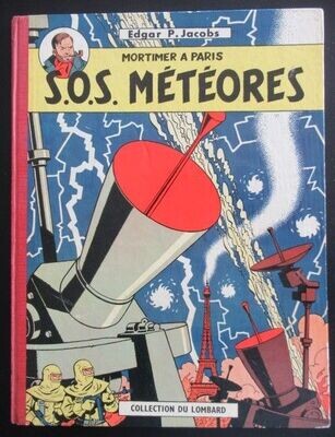 BLAKE ET MORTIMER  - (T.07) SOS MÉTÉORES - MORTIMER A PARIS
E.O. 1959
TTBE (9/10)*
JACOBS / LOMBARD