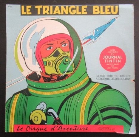 DAN COOPER  - DISQUE 33t - LE TRIANGLE BLEU 
1957
BE (6/10)
WEINBERG / LOMBARD