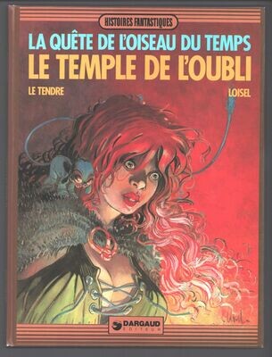 QUÊTE DE L'OISEAU DU TEMPS (LA) - (T.02) LE TEMPLE DE L'OUBLI
E.O. 1984
TTBE (9/10)
LOISEL / DARGAUD