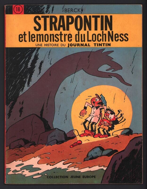 STRAPONTIN - (T.02) STRAPONTIN ET LE MONSTRE DU LOCH NESS
E.O. 1963
TTBE (9/10)
BERCK / LOMBARD