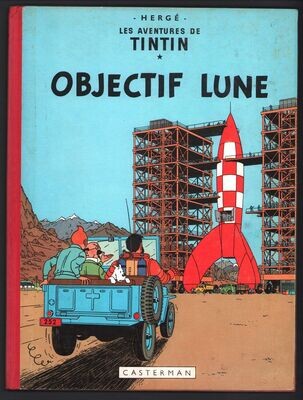 TINTIN - (T.16) OBJECTIF LUNE
Rééd. 1960 (B27)
TTBE (9/10)*
HERGÉ / CASTERMAN